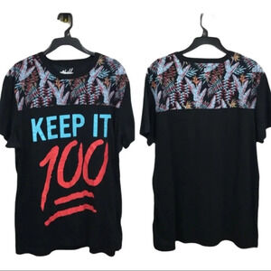 TS357 NWT Rue21 chill keep it 100 Shirt XXL